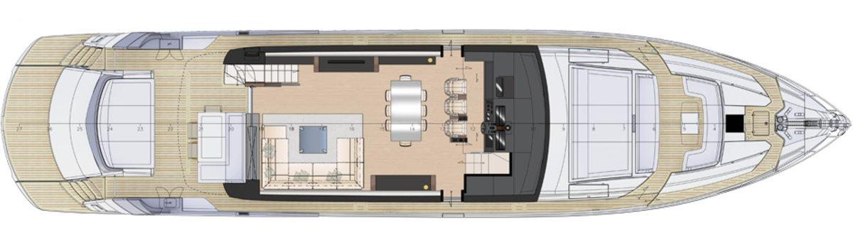 Pershing 9X plan 2