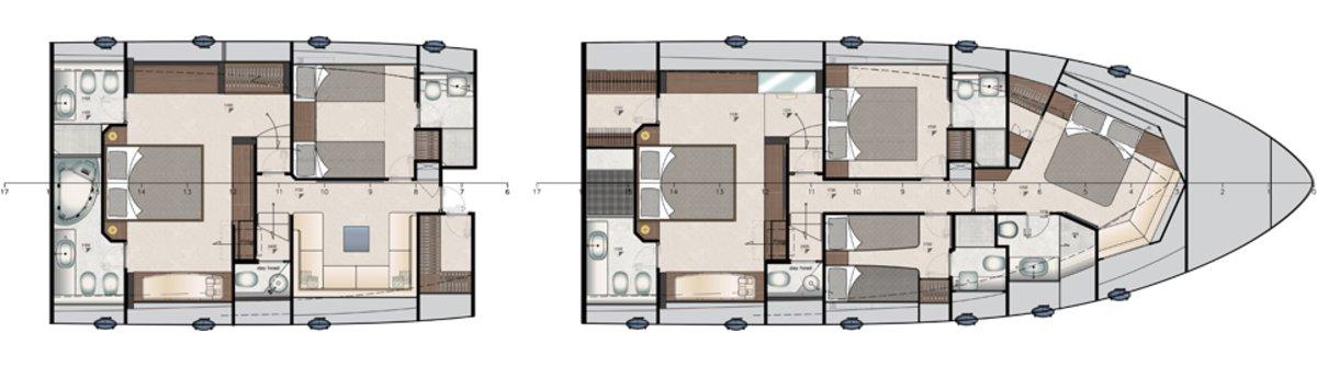 Pershing 9X plan 4