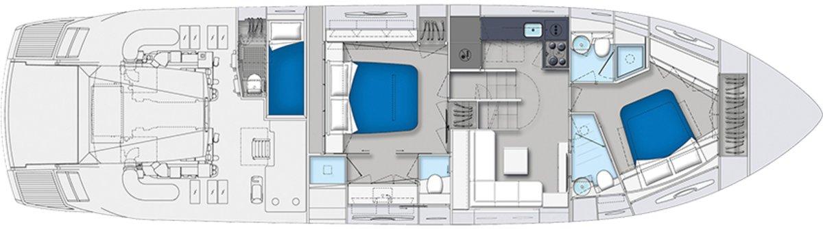 Pershing 62 plan 4