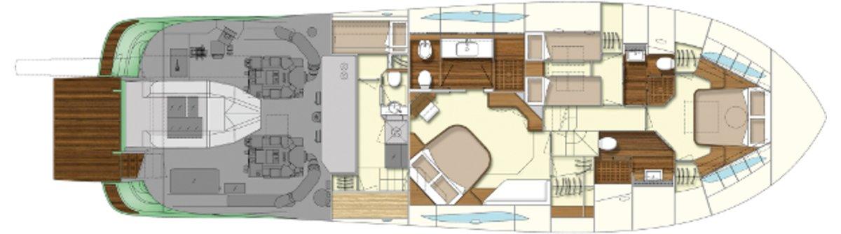 Mochi Craft Dolphin 64’ Cruiser plan 4