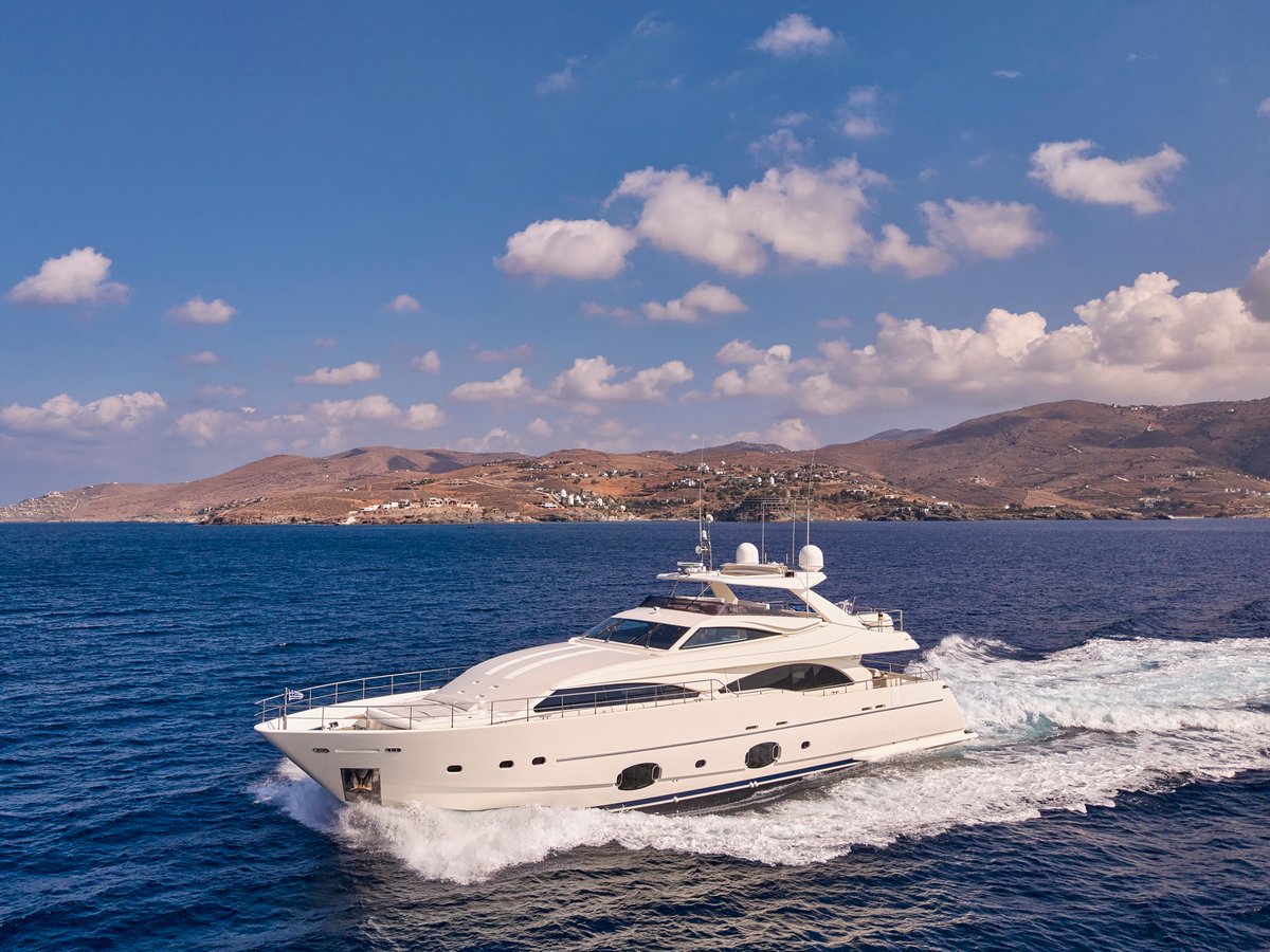 WATCH ME motor yacht in Greece